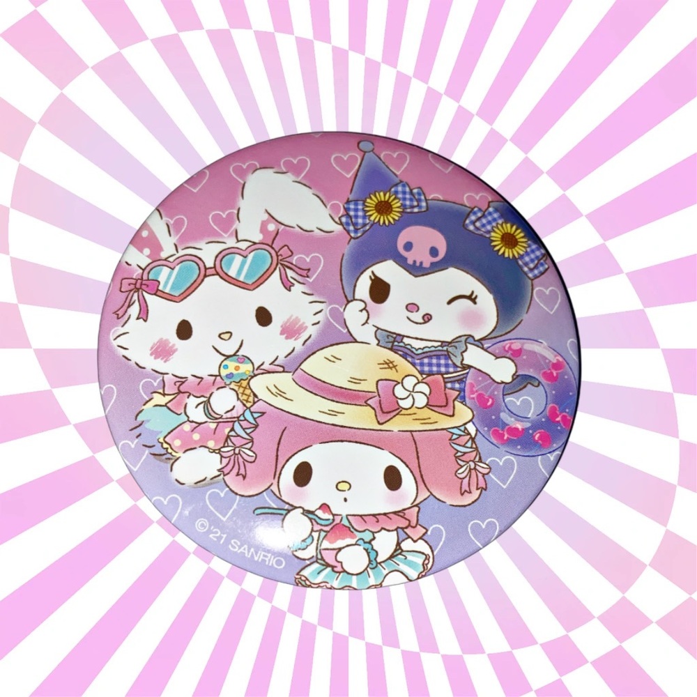 Strawberry News Sanrio My Melody & Friends mirror